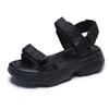 Velcro women's beach shoes summer new student muffin bottom casual sports platform sandals women