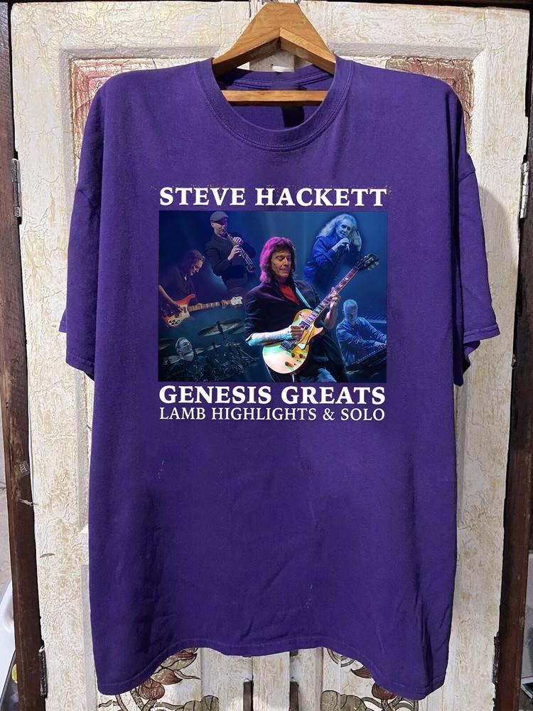 Steve Hackett Genesis Greats Lamb Highlights Solo Tour T Shirt  Unisex T-Shirt XXL