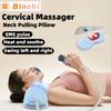 Cervical Curvature Traction Massage Pillow Neck and Shoulder Hot Compress EMS Smart Cervical Massage Pillow
