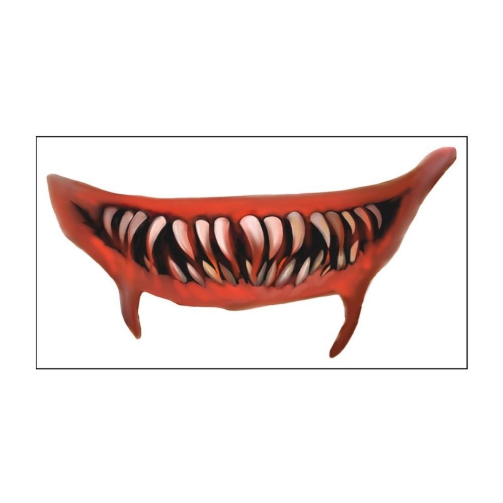 Long-lasting Zombie Cosplay Props Waterproof Bloody Makeup Tattoo Sticker  Party Supplies