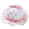 Wide Brim Baby Bucket Hat Fruit Print Panama Cap New Fisherman Cap  Summer