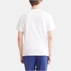Calvin Klein Logo Print Crew Neck Short Sleeve T-Shirt Men Tops White GMS3K110-YAF