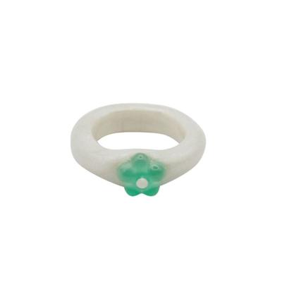 Nff Bud Crest Ring-white
