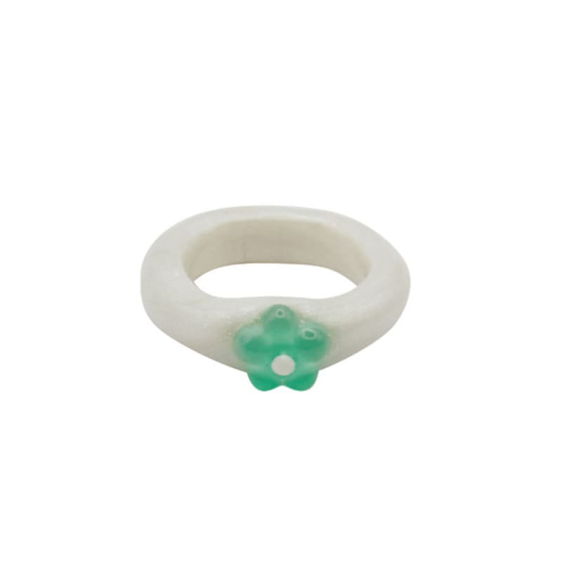 nff bud crest ring-white