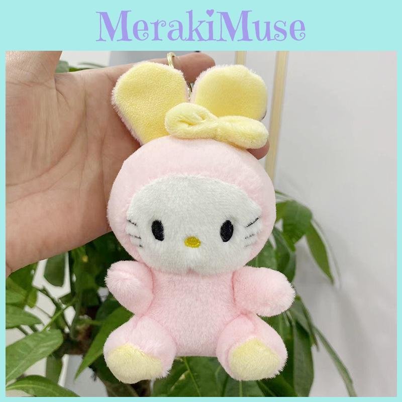 Rabbit Cute Plush Keychain Adorable Animal Doll Soft Toy Perfect Gift Birthday
