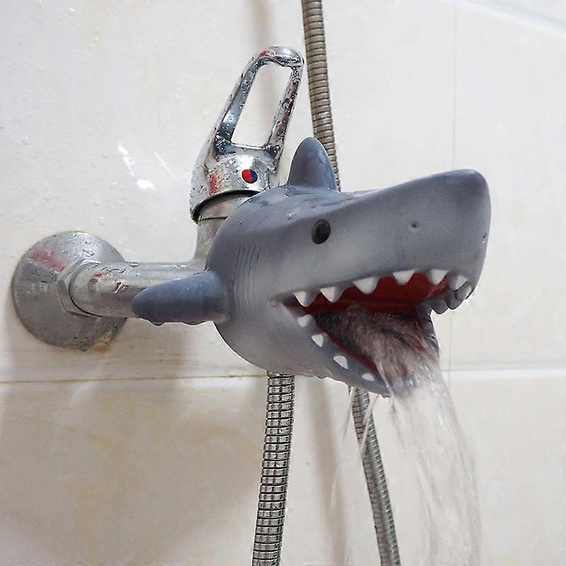 Cute Animal Faucet Extender Kids Children Help Washing Hands Sink Water Tap Extender Splash-proof Spout Extension Kids Bath Toy