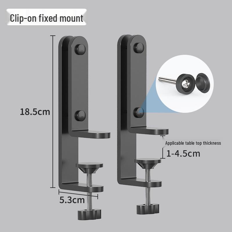 Desktop DIY Pegboard: Large Accessory Holder for Office or Home Desk, Clamp-Standing Storage, Hanging Rack, Countertop Decoration Display.