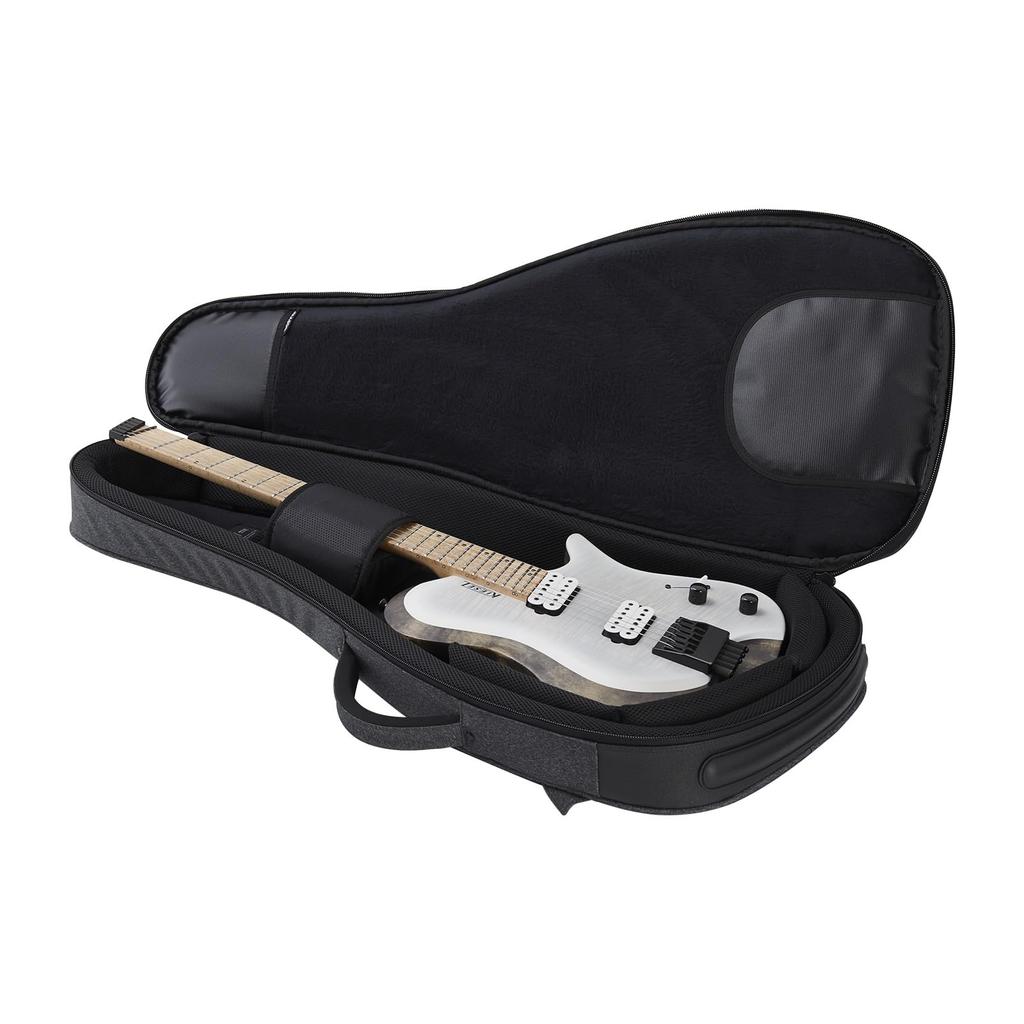 Basiner BRISQ Series Headless Guitar Gig Bag Charcoal Grey (Gig Case) BRISQ-HG