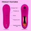 Portable Suction Egg Vibrator - Clitoral Licking Toy for Women