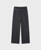 SINOON Sn Wool Blend Straight Pants (Charcoal)