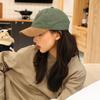 Unisex Japanese Suede Patchwork Duckbill Cap - Colorblock Canvas Summer Hat
