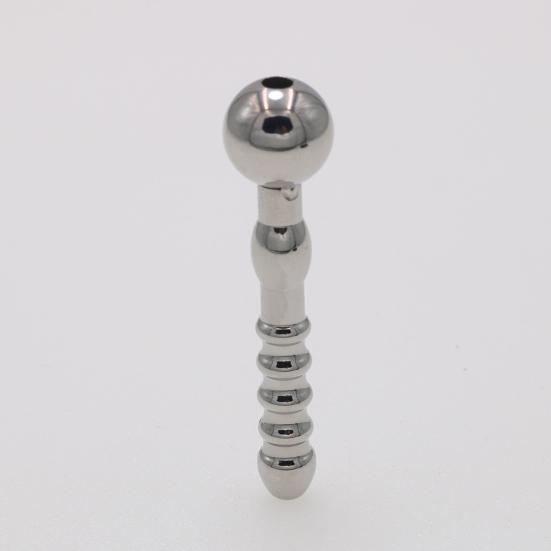 Yousheng Urethral Tube Rod Short Hollow Stainless Steel Urethral Dilator Stimulation Stopper for Couple