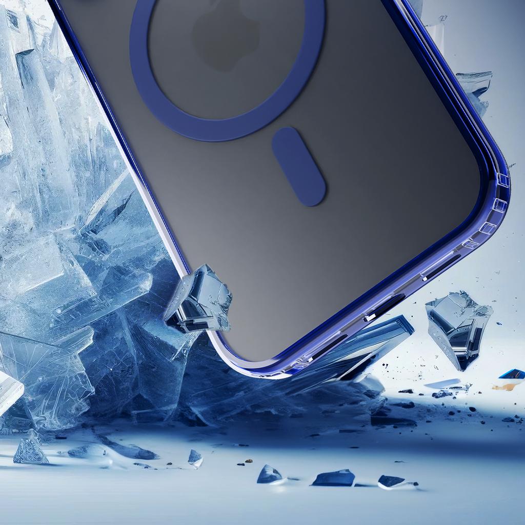 Apple iPhone 14 Plus - 3mk Frosty MagCase Blue