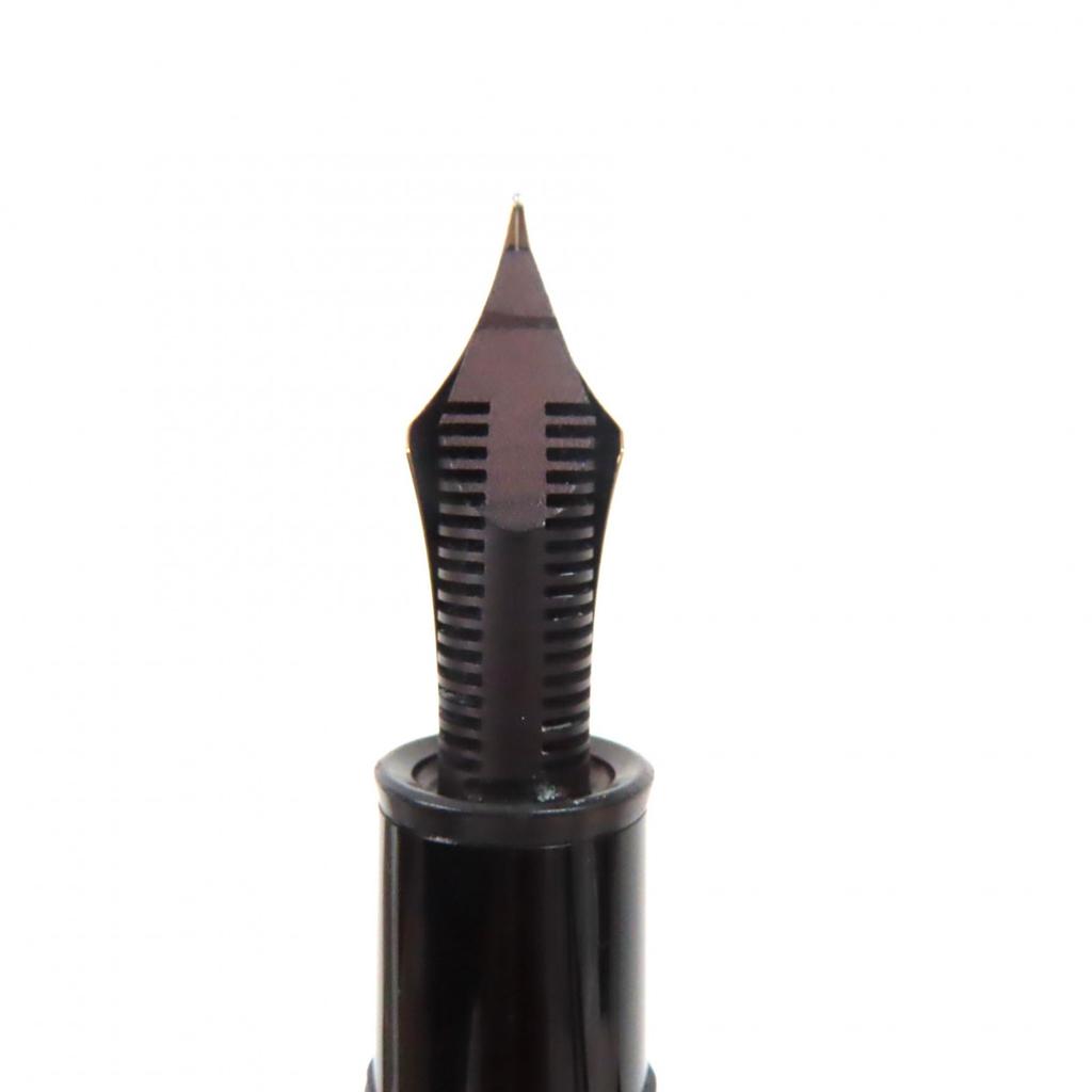 Great MONTBLANC Fountain Pen Meisterstck 149 Black Gold 14K Mens Used