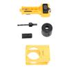 Door Latch Door Lock Installation Kit Hole Saw Mortiser Tool Yellow for 1 3 8in 1 3 4in Thick Doors