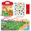 Early Education Quiet Sticker Book for Toddlers: Enlightenment and Cognitive Learning Puzzle