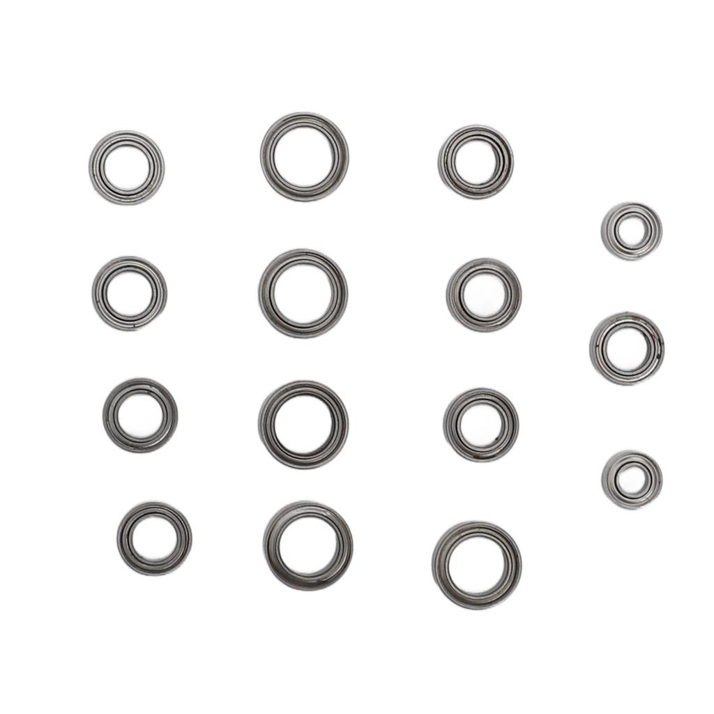 15PCS RC Car Ball Bearings Stainless Steel Ball Bearings Kit for Traxxas LaTrax Teton 1/18 RC Truck