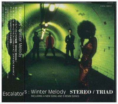 CD ESCALATORS - Winter Melody COCA13912 TRIAD 1996 Japan ObiRock Used