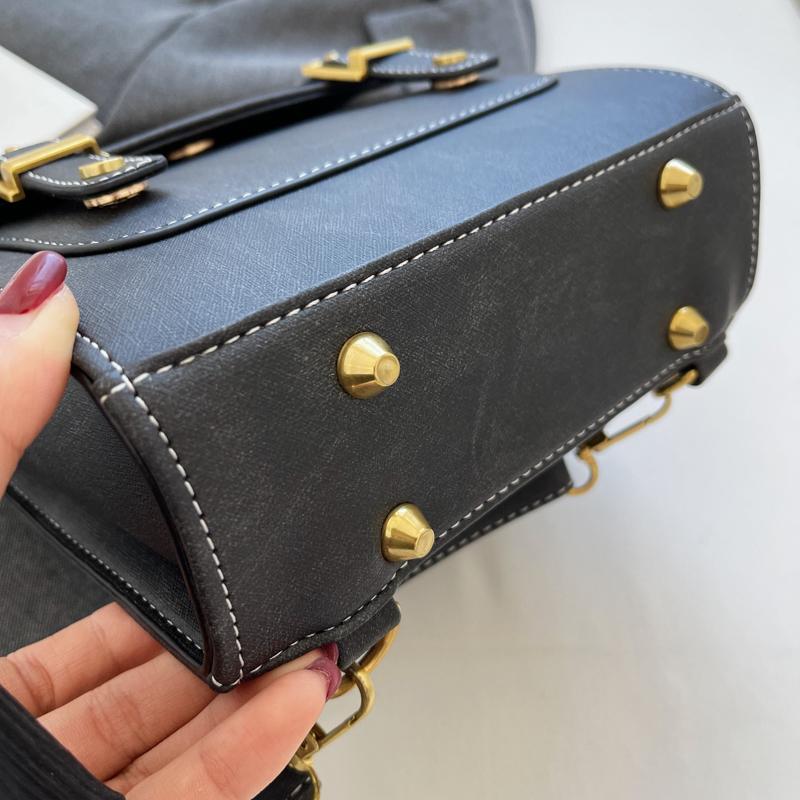 Women Fashion Backpacks  Luxury Designer Handbags Vintage Pure Color Rucksacks Female Shoulder Crossbody Bags