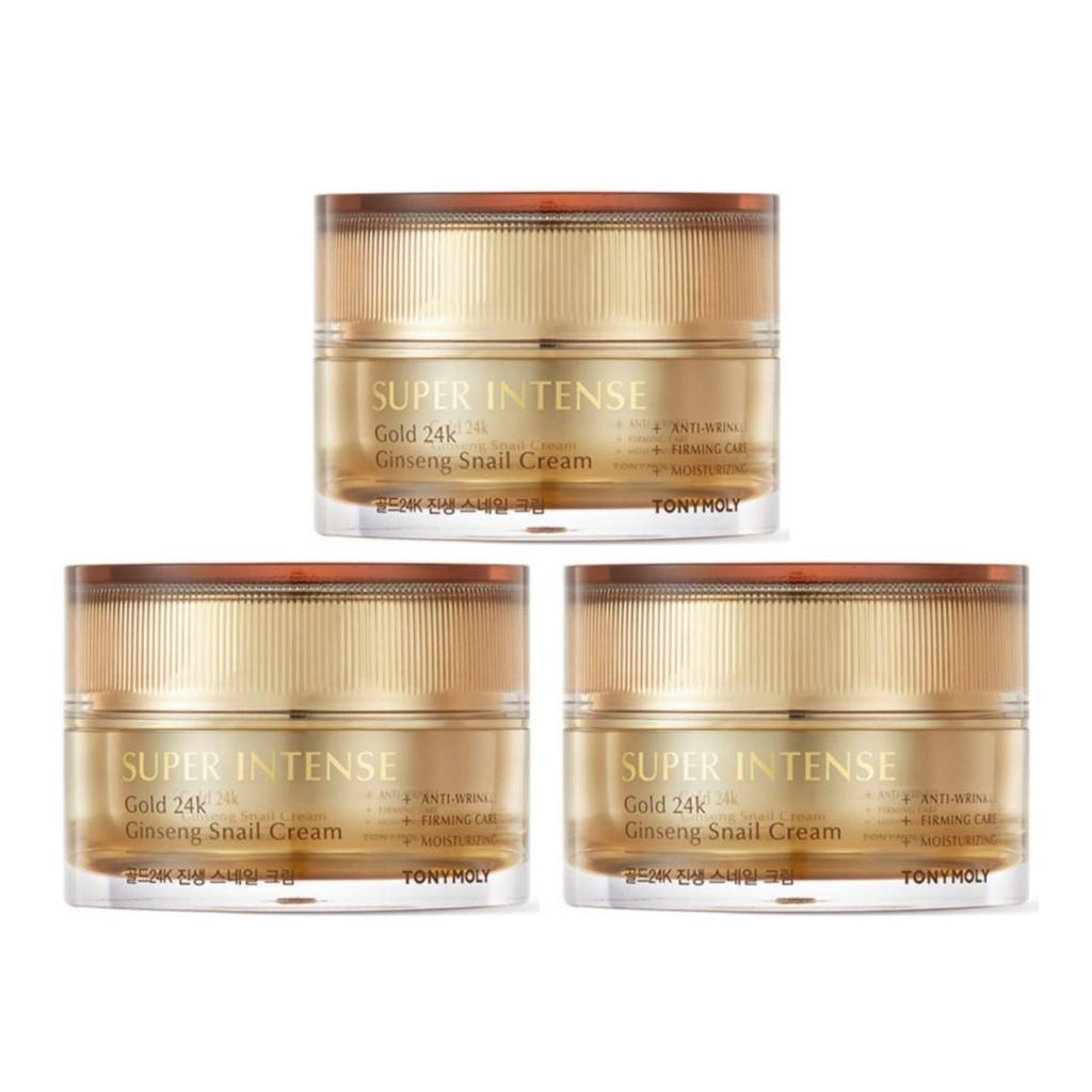 [Tonymoly] Super Intense Gold 24k Ginseng Snail Cream 50ml