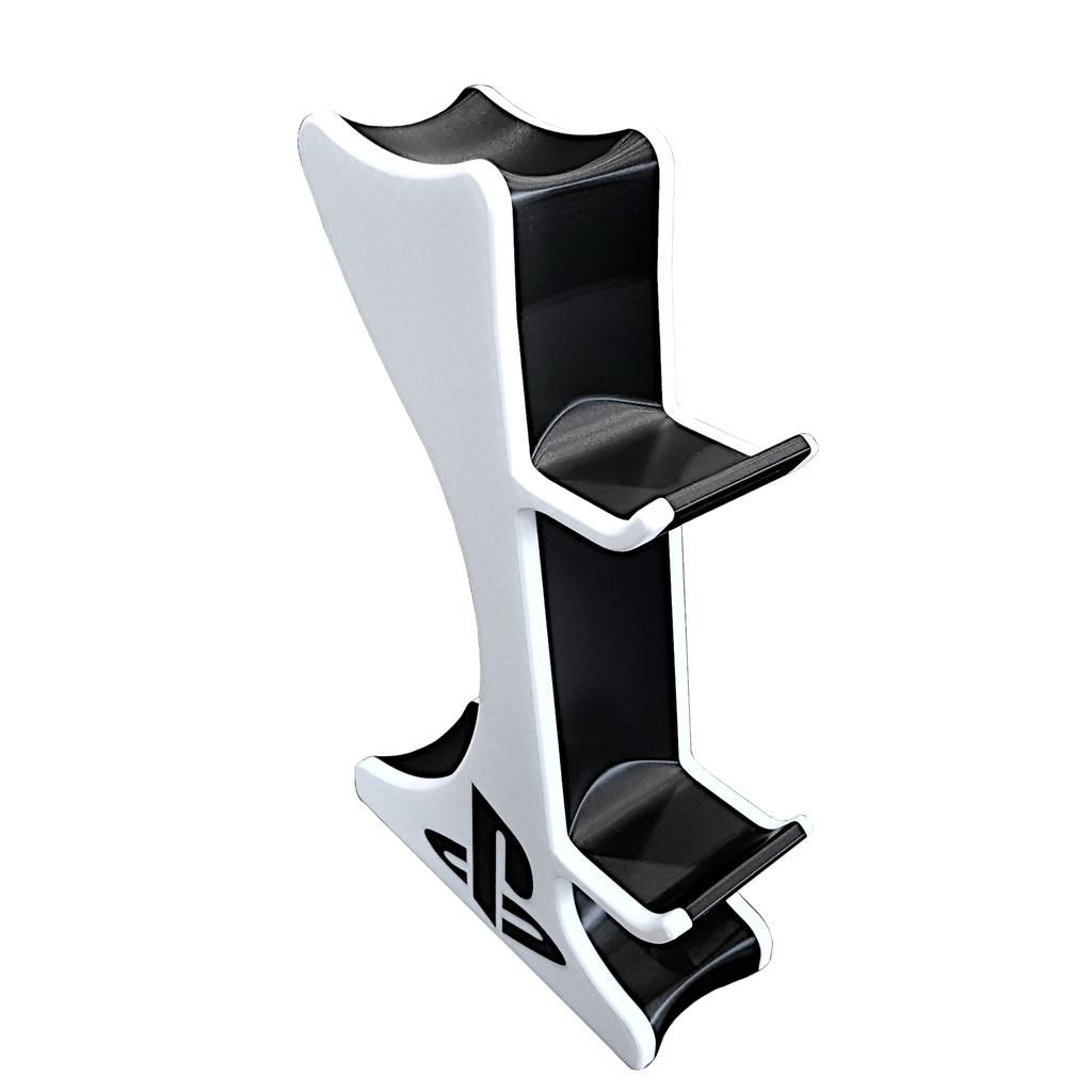 PS V1 Controller Stand Headset Black and White