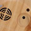400ml Light Wood Grain Air Diffuser Electric Aroma Humidifier with Ambient Night Lamp 100‑240VUK Plug