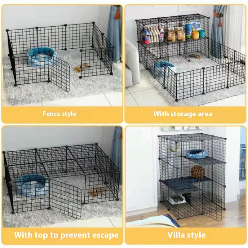 Паркан для домашніх тварин Клітка для собак Маленький собака Внутрішній Побутовий Ізоляційний Паркан Кролик Кішка Вілла Паркан для Собак Розплідник Клітка для Домашніх Тварин