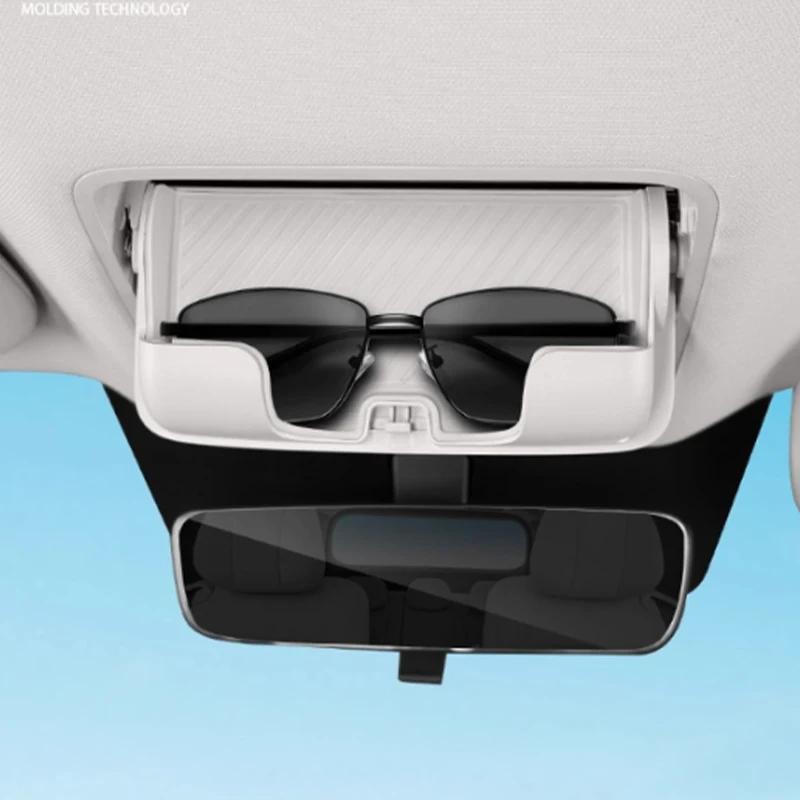 Glasses Case Silicone Pad Sunglasses Storage Box Shock Absorber Pad Interior Modification Supplies For BYD Han L EV dmi Tools