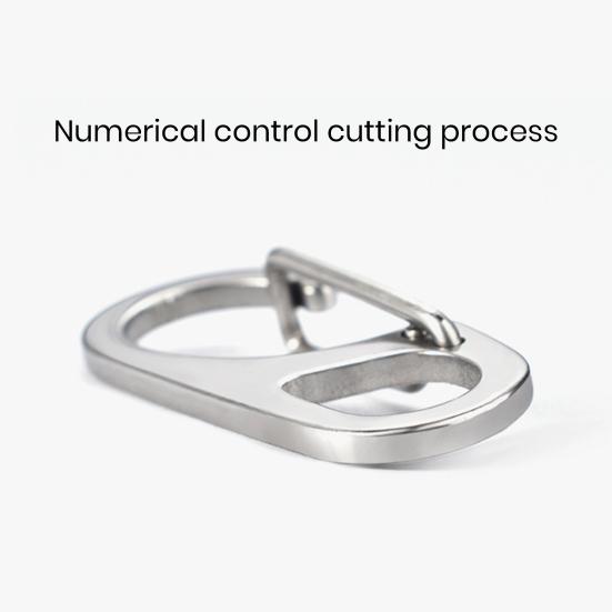 5 ks Mini karabiny Camping Horolezectví Bezpečnostní přezky ze zinkové slitiny Nerezové a korozi odolné pružinové spony na háčky Campingové vybavení