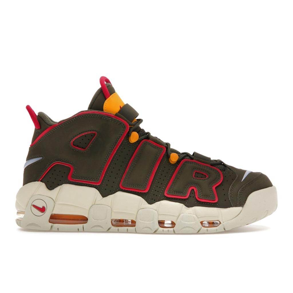 Nike Air More Uptempo Cargo Khaki Men Sneakers Green Light-Marine DH0622-300