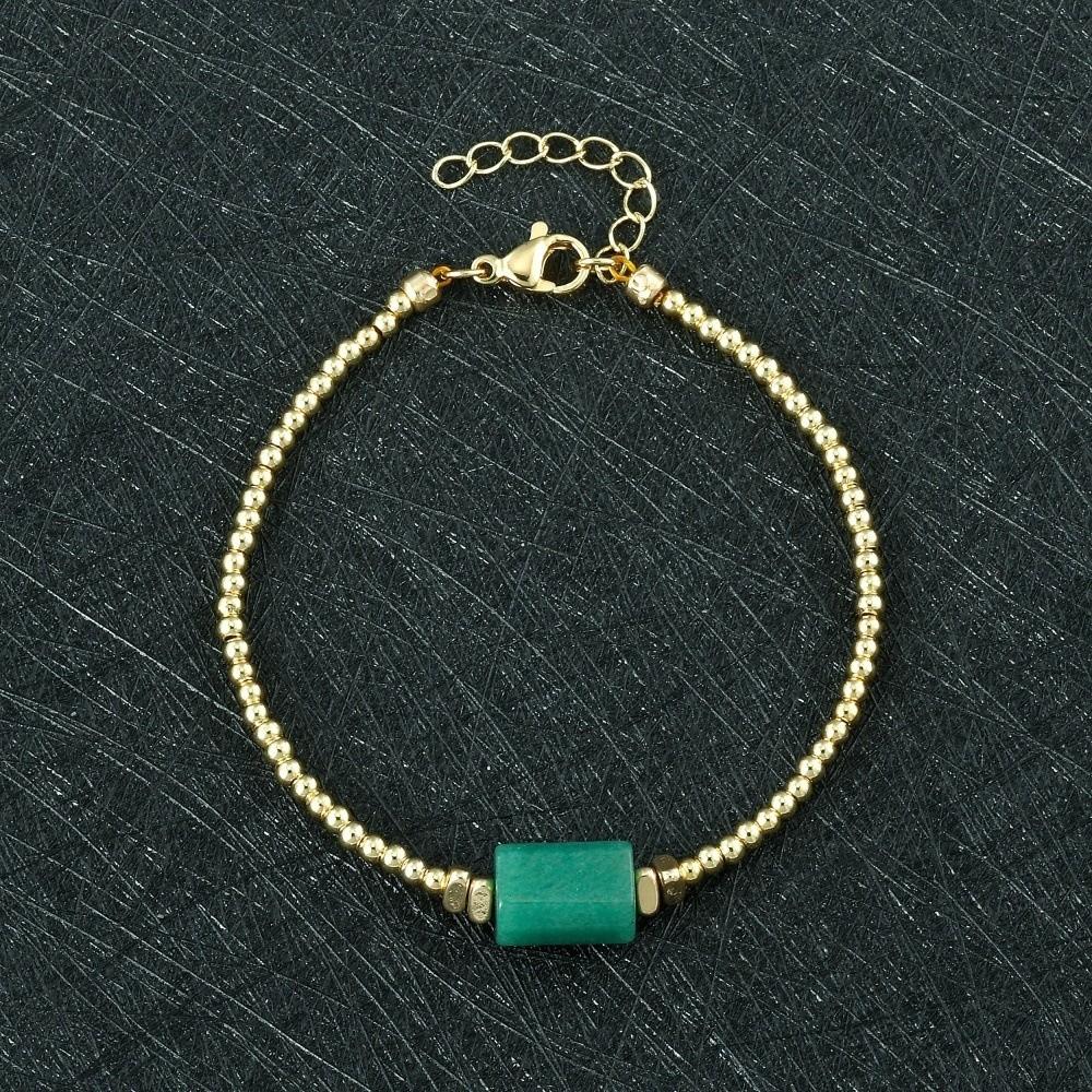 Vintage Crystal Stone Bracelet Adjustable Bead Bracelet Fashion Bohemian Style Bracelet Gifts
