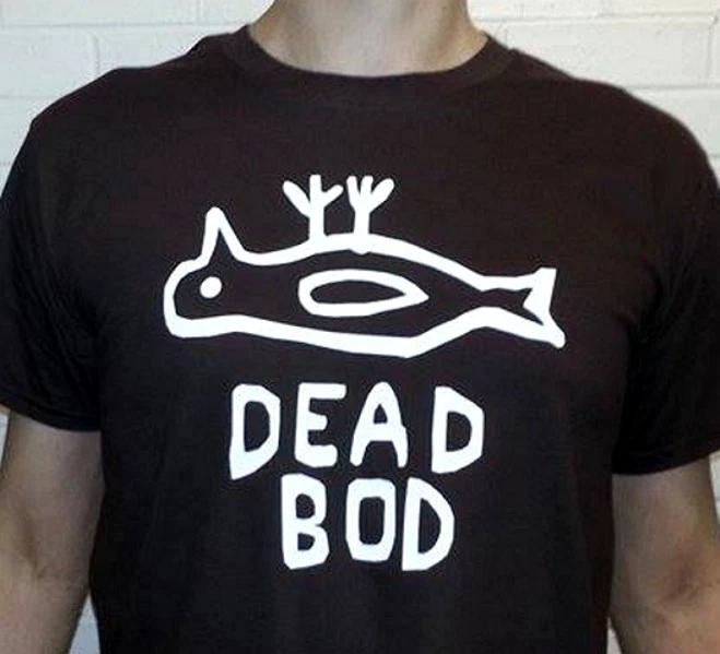DEAD BOD Official tee t shirt Hull T-shirt Pongo Clem Wear city banksy culture S