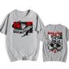 Japanese Anime T Shirt Scouting Legion Clothes Shingeki No Kyojin Tee Shirt Attack On Titan Giant short-sleeve T-shir Men Women