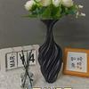 3D Printed 3D Printed Flower Vases Swirl Pattern Nordic Abstract Vase Decorative Vase  Home Decor
