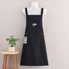 Waterproof Zipper Kitchen Apron for Cooking and Catering
