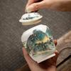 Ceramic Ginger Jar Asian Ginger Pot Vase for Wedding Table Decoration