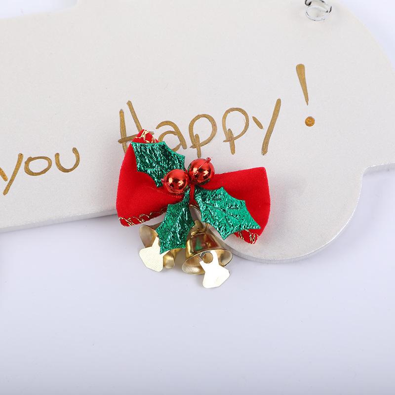 Christmas Bell Decorations: Tree, Wreath & Gift Box Ornaments
