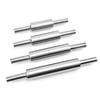 NEW 1Pcs Stainless Steel Fondant Rolling Pin Non-stick Pizza Noodles Cookie Cake Roller Kitchen Roller Easy Dough Rolling Tool
