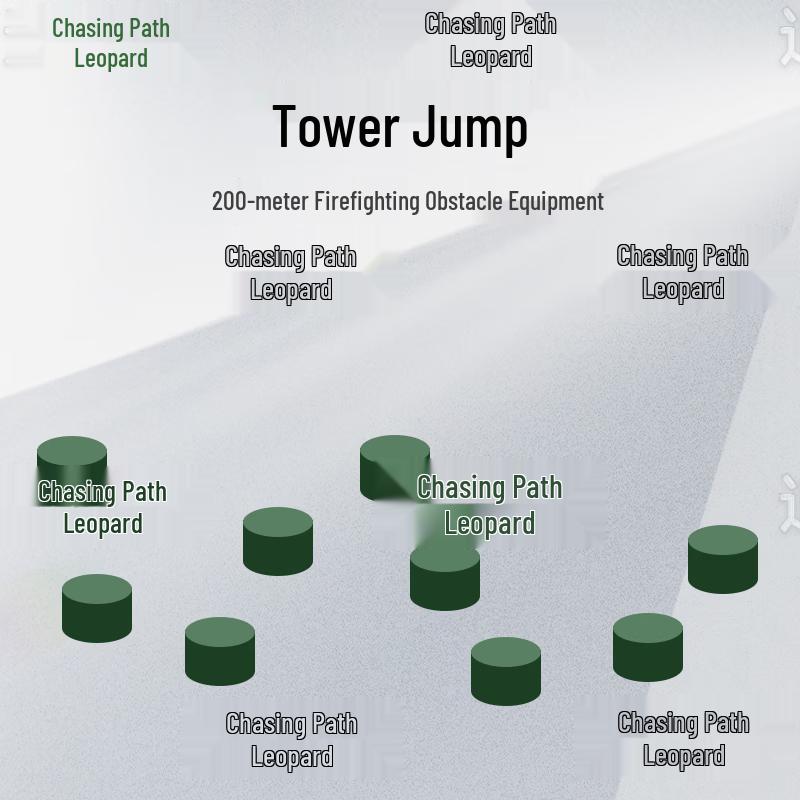 Zhui Tu Bao 200M Fire Obstacle Training Course