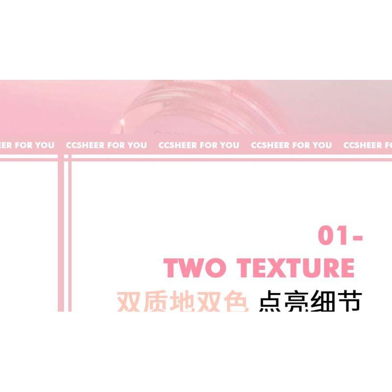 CCSHEER - Jenga Dual Color Blusher - 3 Types