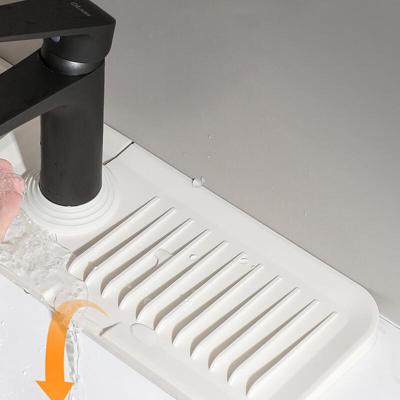 silicone sink pad white