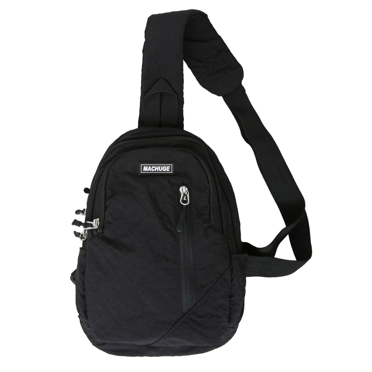 

Женская нейлоновая сумка через плечо с застежкой-молнией Простая и повседневная сумка через плечо с застежкой-молнией Однотонная