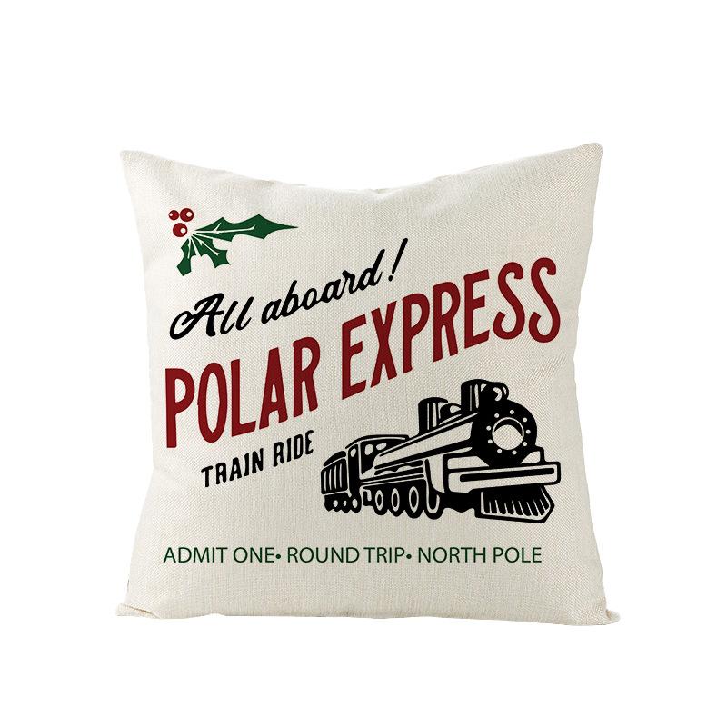 New Christmas Pillow Cover Nordic Farmhouse Pastoral Christmas Sofa Pillow Cushion Cover