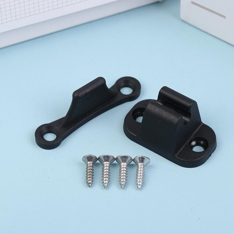 

Комплект фиксаторов дверей T-образной формы для лодок, удерживающий фиксатор, защелка, отсек, зажимы, защелка для автодомов, караванов чёрный