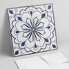 Winylowe Kafelki Samoprzylepne Do Dekoracji Ścian Kwiatowy Wzór Ceramiczny 20X20X20 Cm