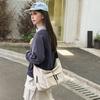 Crossbody Bag, Female College Student Backpack, Large-capacity Tooling, Messenger Bag, Light Trendy Brand Diagonal Span Shoulder Dumpling Bag