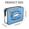 Sardines en Conserve Sac de Voyage Cosmétique pour Femmes Mignon Sac de Toilette Créatif Portable Mode Fermeture Éclair Multifonction Pour Vacances du Weekend
