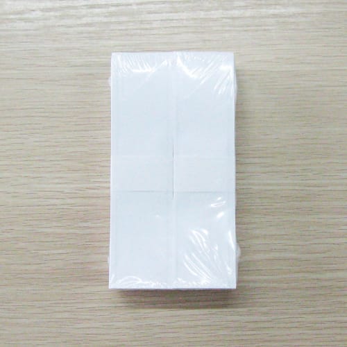 Nagao Chopstick Wraps, White Paper, 13.5 x 3.5cm, 500 Sheets, Commercial Use, Hakama Style, Made in Japan, 6150
