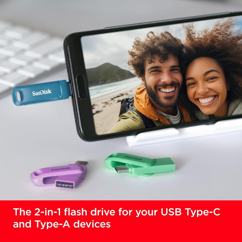 SanDisk 128GB otg usb type c Flash Drive 64GB 256GB 512GB Ultra Dual GO OTG Pen Drive original sandisk usb Memory Stick U Disk for Type C phone Laptop