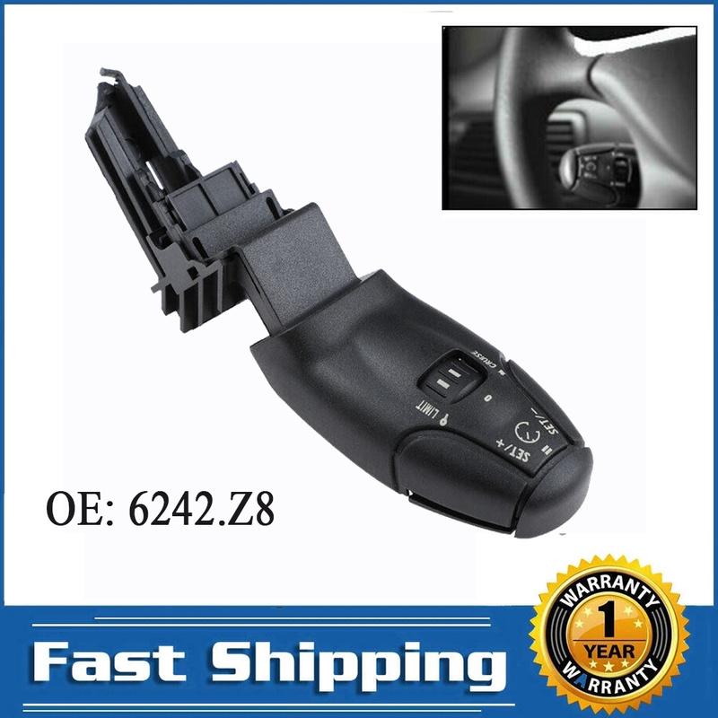 

Cruise Control Switch Stalk Speed controller for Citroen Jumpy C2 C3 C4 C5 Peugeot 207 307 3008 5008 6242Z8 Car Accessories